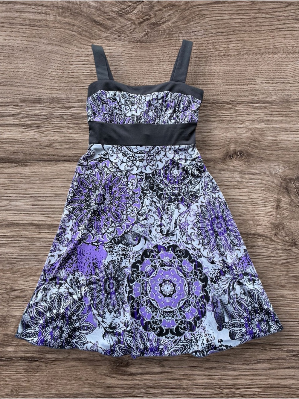Women’s Speekless Purple and Black Dress Size Small